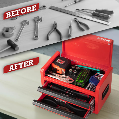 OLY-PRO mini toolbox office-cosmetics-organization for small essentials
