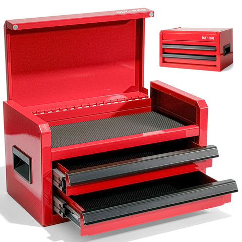 OLY-PRO mini toolbox two-drawers top-storage for easy organization