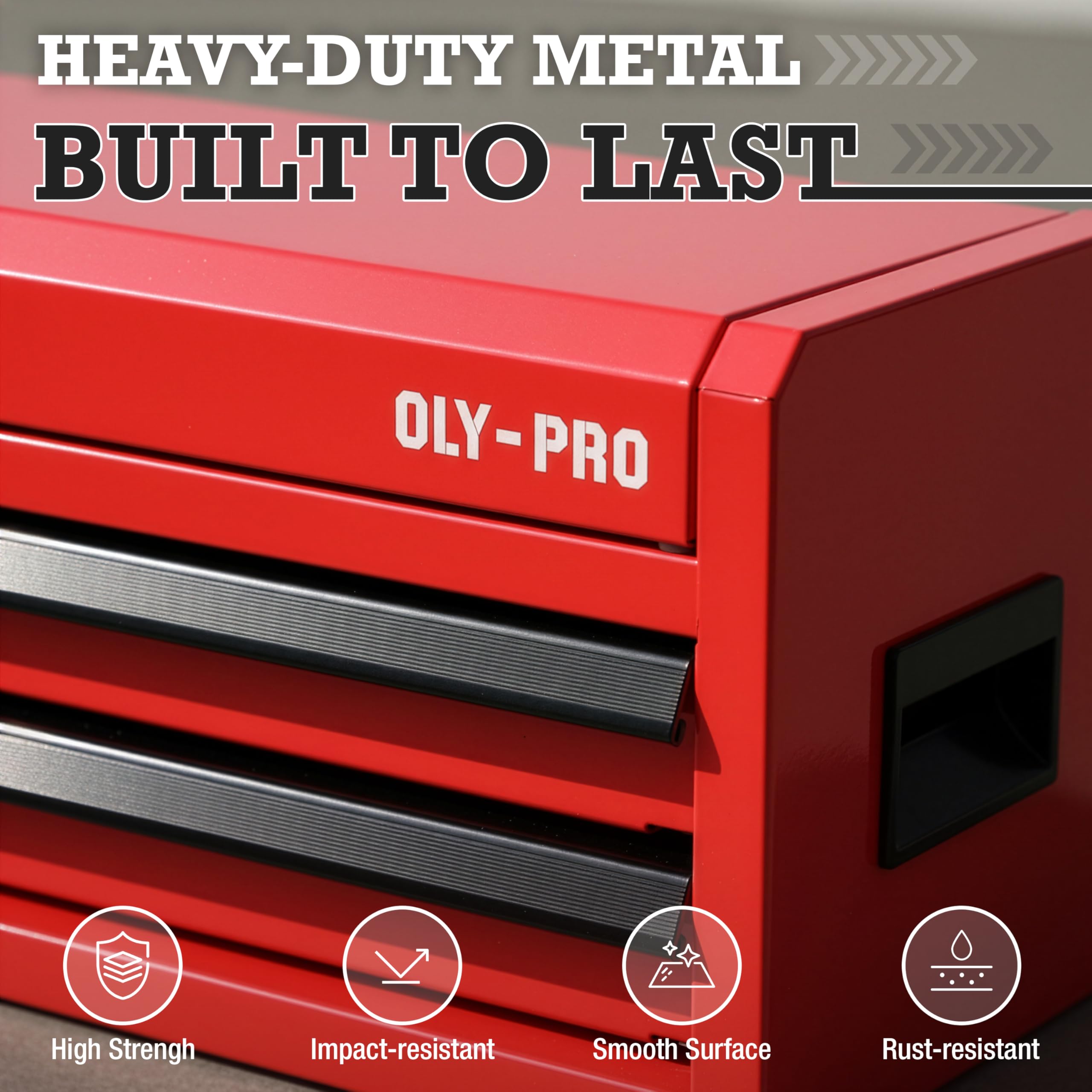 OLY-PRO mini toolbox versatile-storage for tools, cosmetics, and more