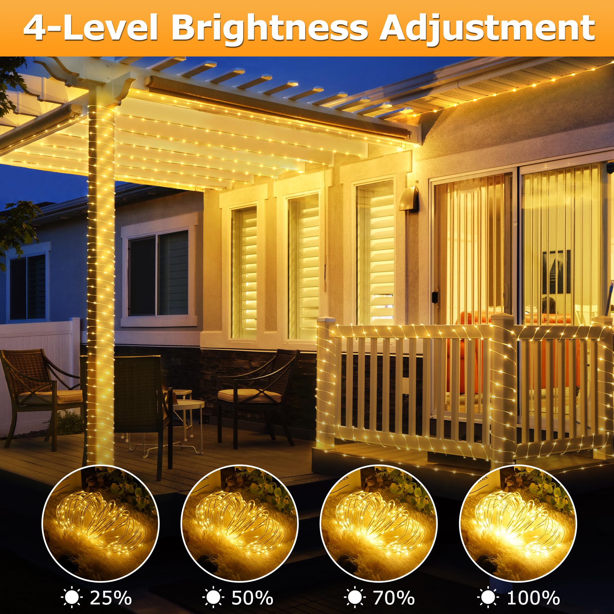 OMIKA 24 RGB colors rope lights remote offer customizable ambiance for parties