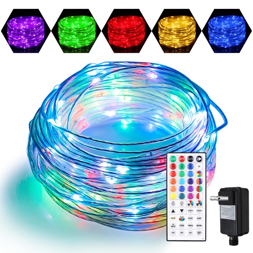 OMIKA 66ft LED rope lights outdoor brighten patios with vibrant color options