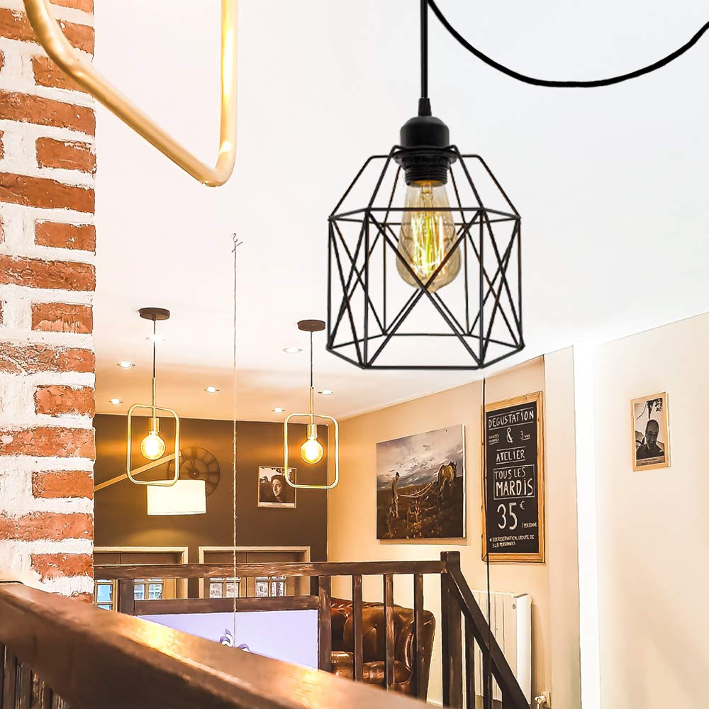 OmiSun 14.8 ft cord pendant offers flexible hanging height