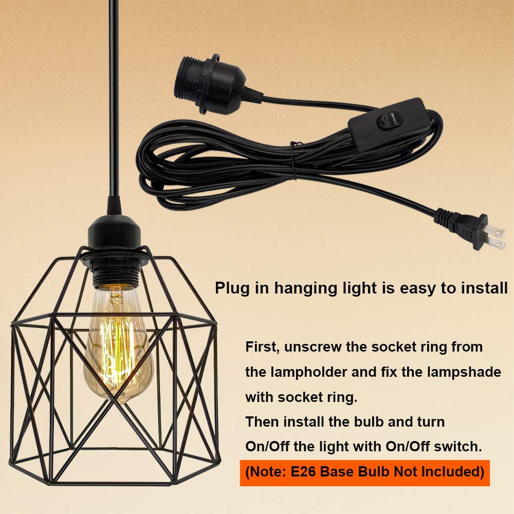 OmiSun industrial lighting suited for dining rooms and hallways