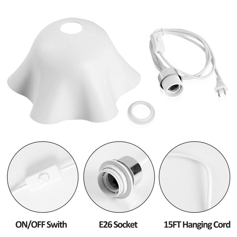 OmiSun two-pack pendant lights offer versatile room lighting options.