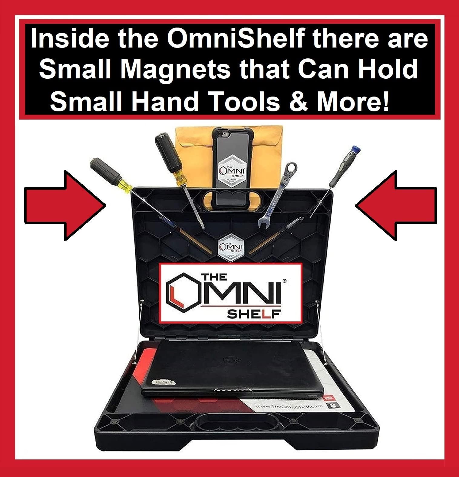 The OmniShelf file folder space keeps documents organized on site.