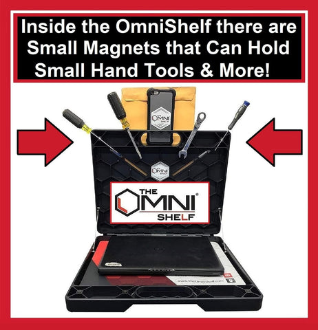 The OmniShelf file folder space keeps documents organized on site.