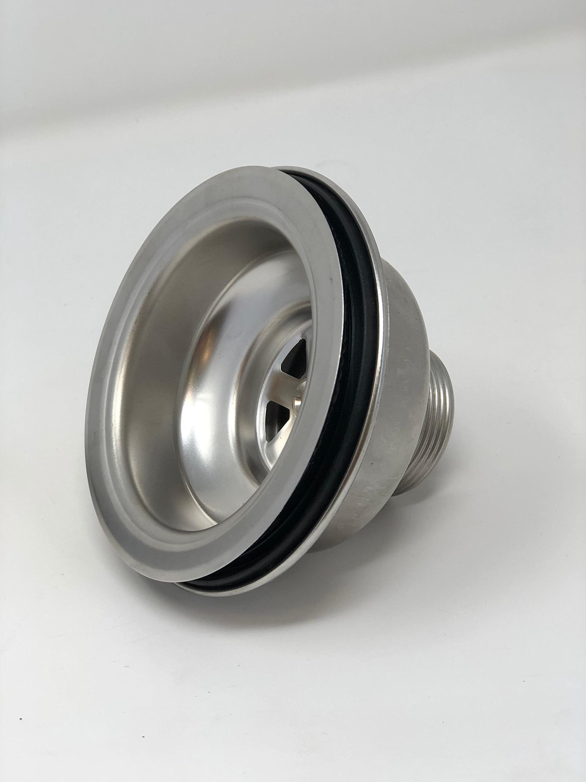 OMWAH stainless steel strainer traps hair and debris