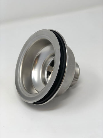 OMWAH stainless steel strainer traps hair and debris