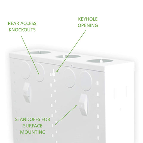 On-Q hinged door with drywall flange for clean openings