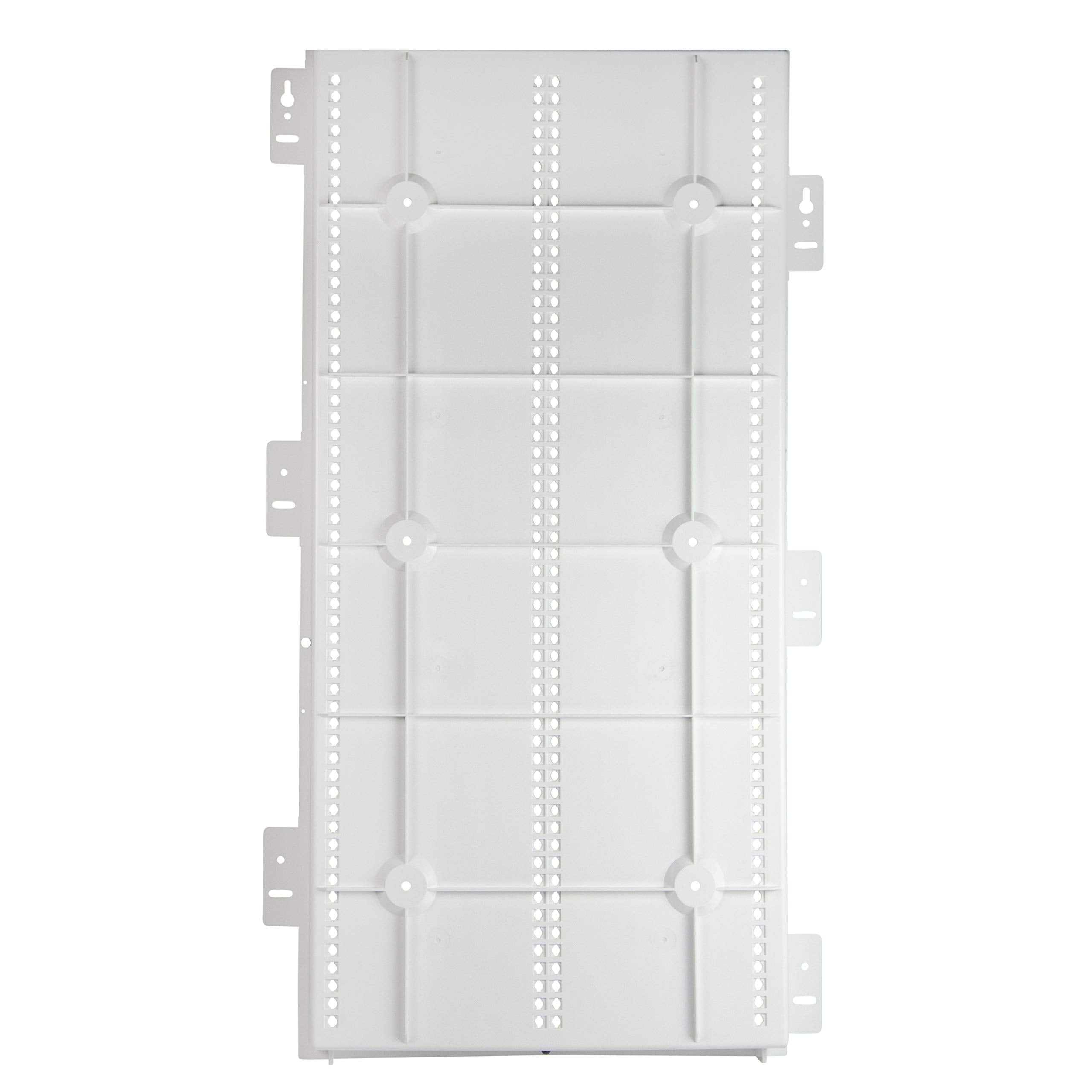 On-Q Legrand hinged door swung for easy installation.