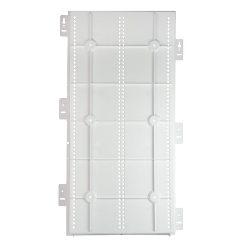 On-Q Legrand hinged door swung for easy installation.