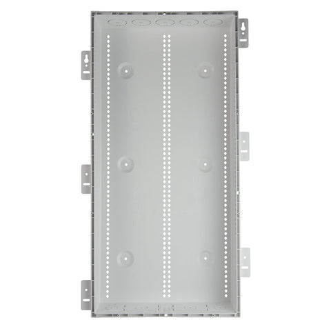 On-Q Legrand universal mounting grid for wide compatibility.