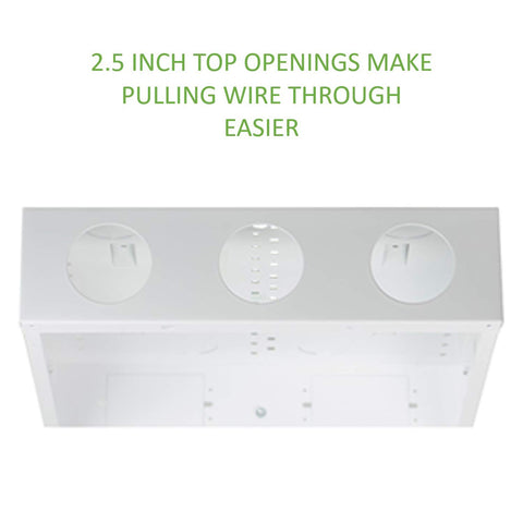 On-Q enclosure includes dealer literature pouch for quick reference