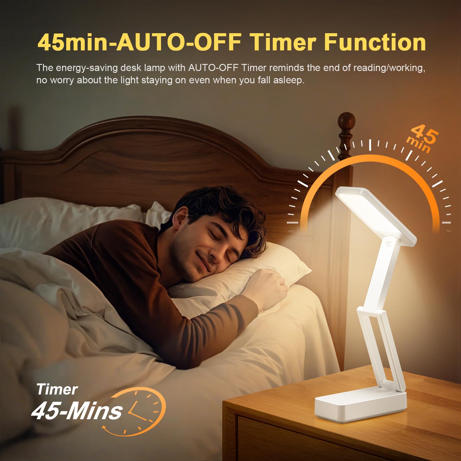 One Fire lamp head rotates 180° for flexible lighting control