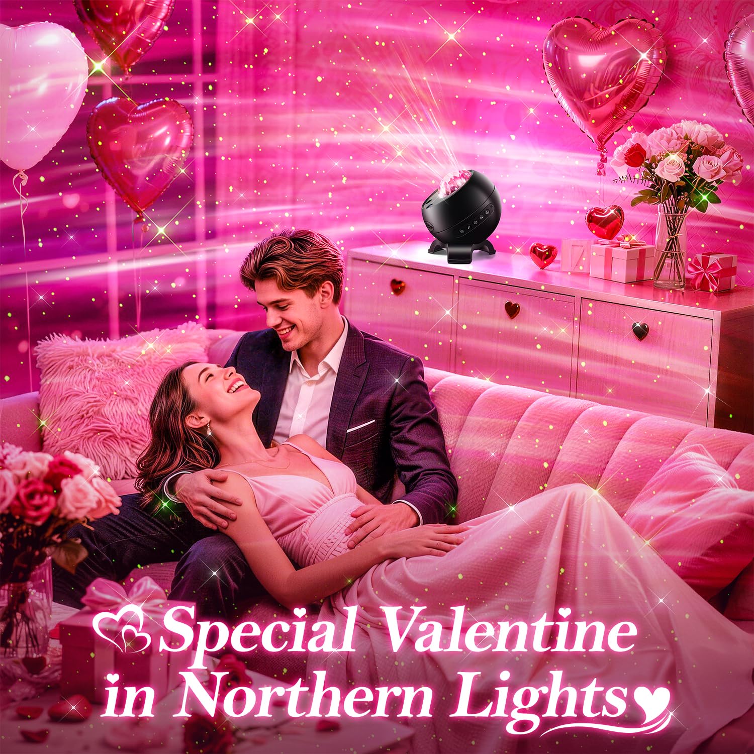 One Fire aurora colors mode offering 316 effects to personalize atmosphere.