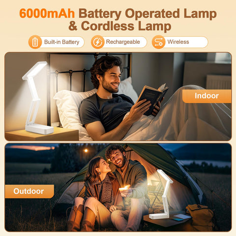 One Fire dimmable lamp offering 3 colors and memory function for any mood