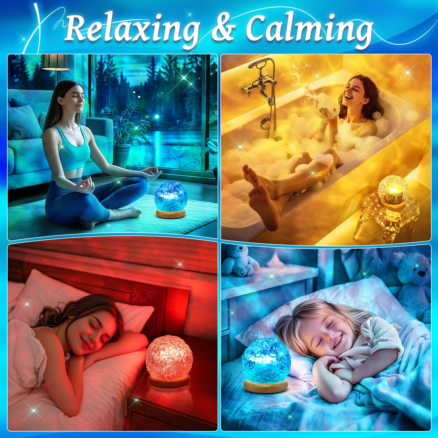 One Fire remote night light projector lets you adjust colors from bed with ease.