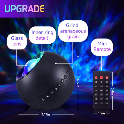 One Fire Upgrade Gift-ready Star Projector makes a magical kids' room present.