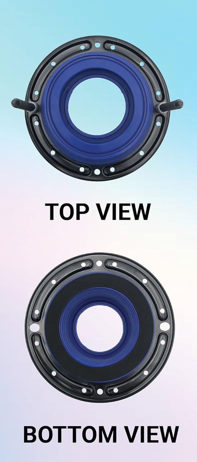 Includes easy-to-install caps that lock with a quarter turn for strength