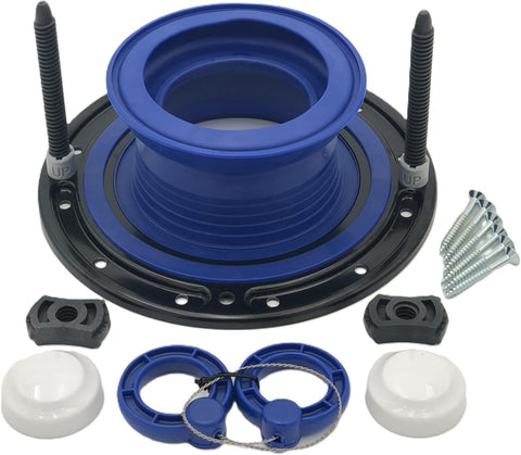 One-N-Done flange repair kit overview with universal seal and wax-free performance
