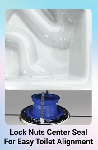 Notes on compatibility with various flange types and subfloor needs