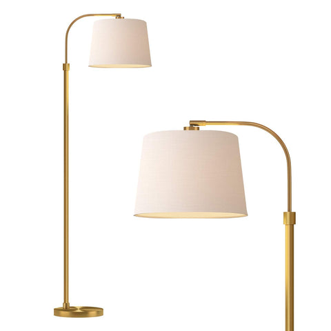 Oneach 62-inch gold floor lamp base provides stable support in living rooms.
