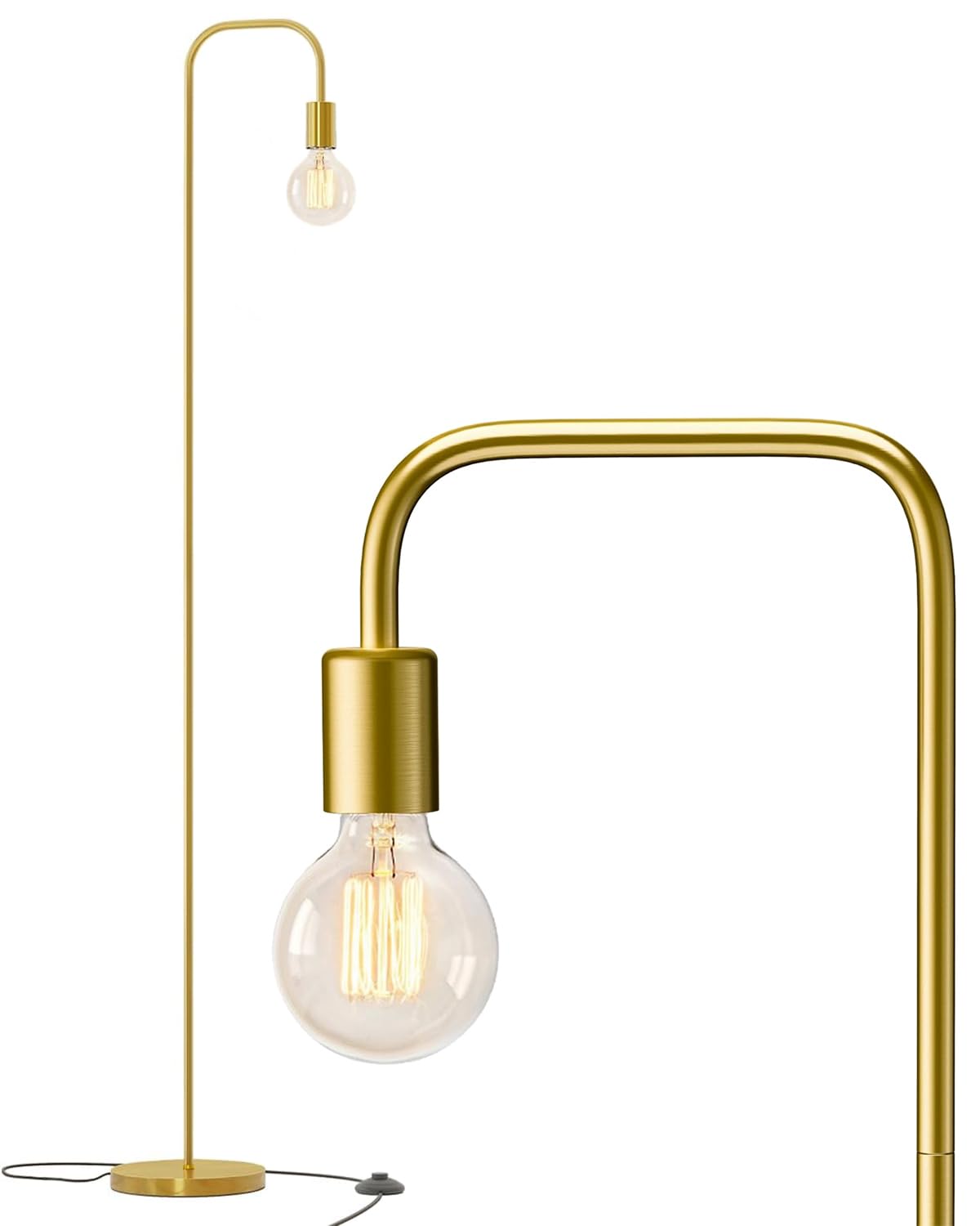 Minimalist metal frame by Oneach adds a versatile glow to rooms.