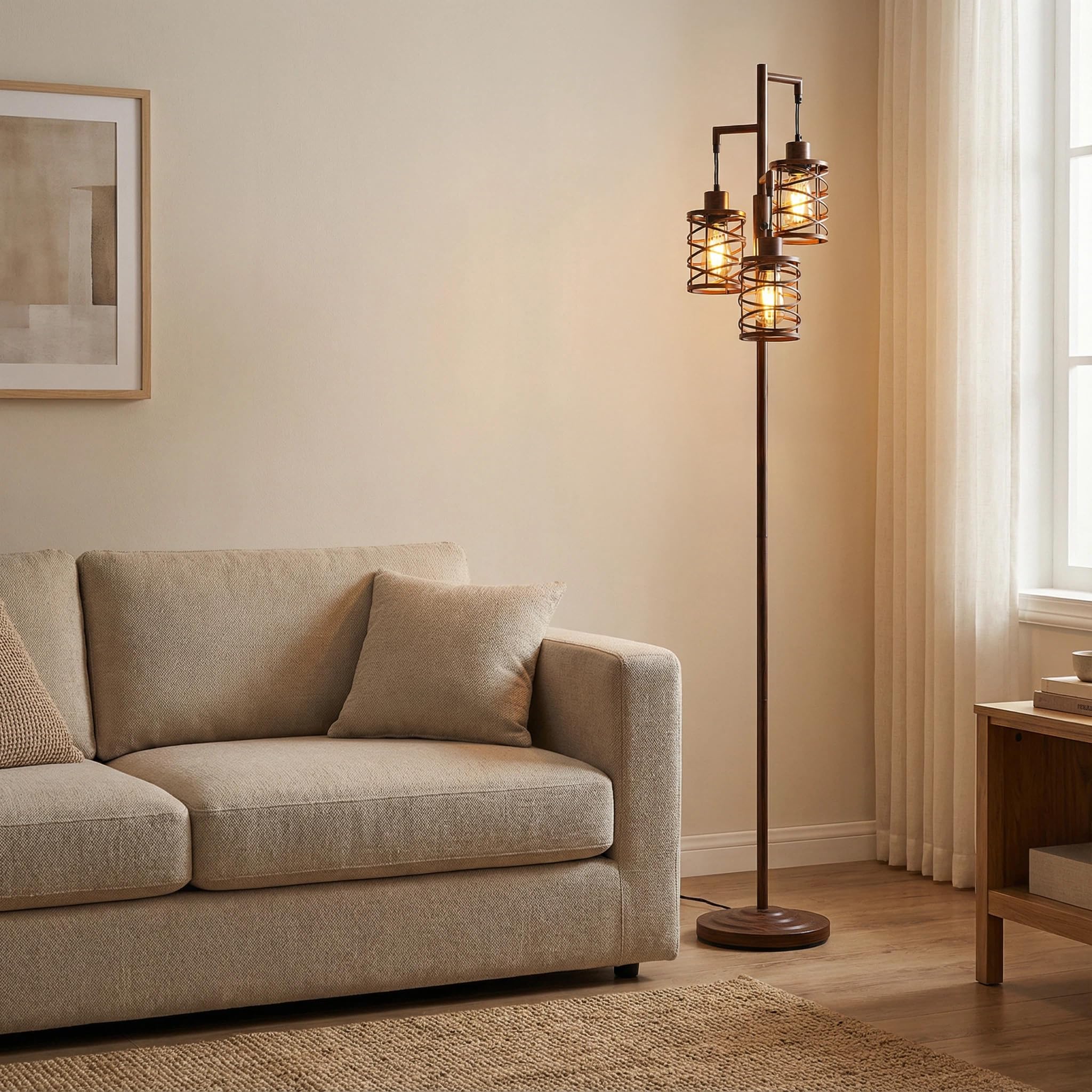 Oneach 70-inch lamp assembly guide for quick, safe setup