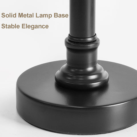 Oneach bedroom lamp diffuses light for cozy evenings and study tasks.