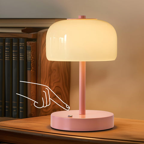 Oneach compact 9-inch desk lamp fits small spaces on a desk or nightstand