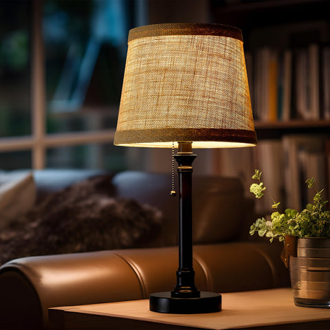 Oneach desk reading lamp supports focused work in compact form.