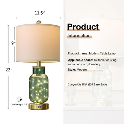 Oneach eye-care linen shade softens light for comfortable evenings.