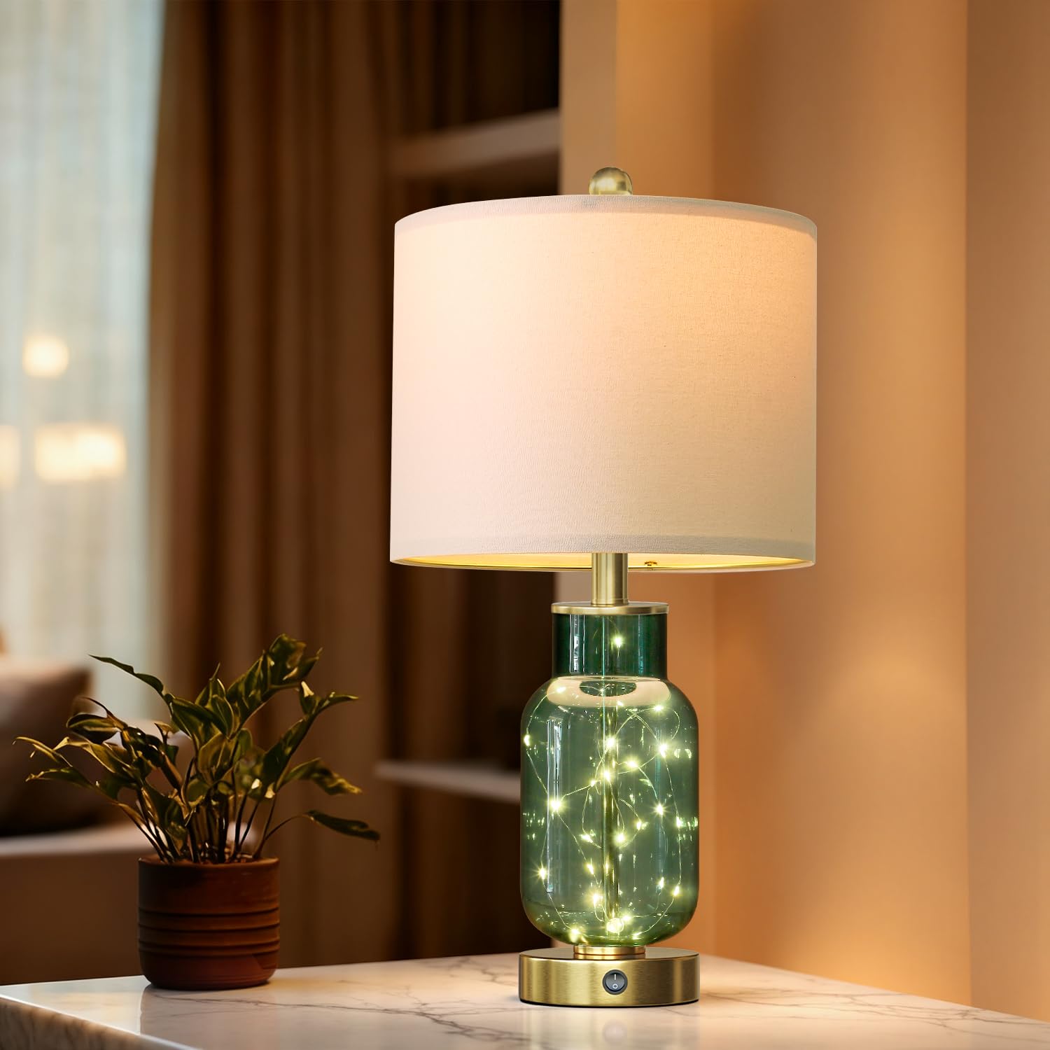 Oneach lamps include two bulbs for immediate use.