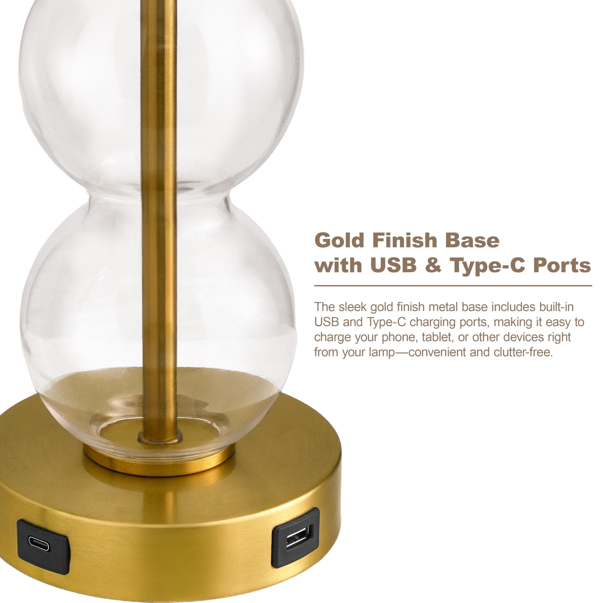 Oneach living room lamp suits desks and side tables.