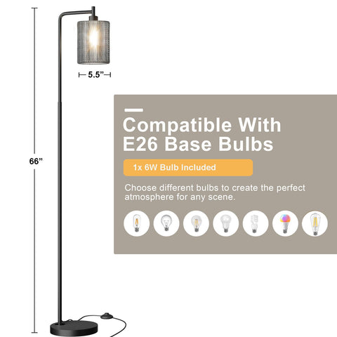 Oneach sturdy metal base keeps the lamp upright around kids and pets