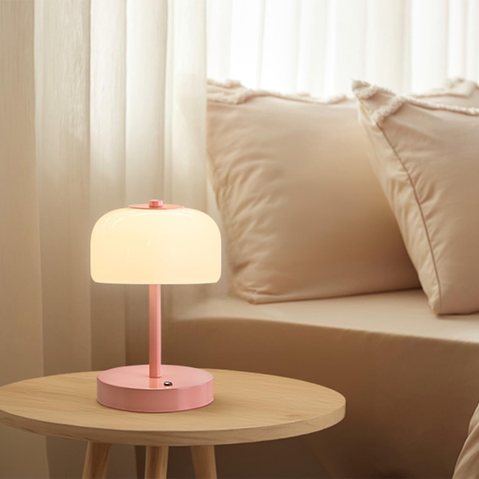 Oneach lamp with USB-C charging port for easy powering up
