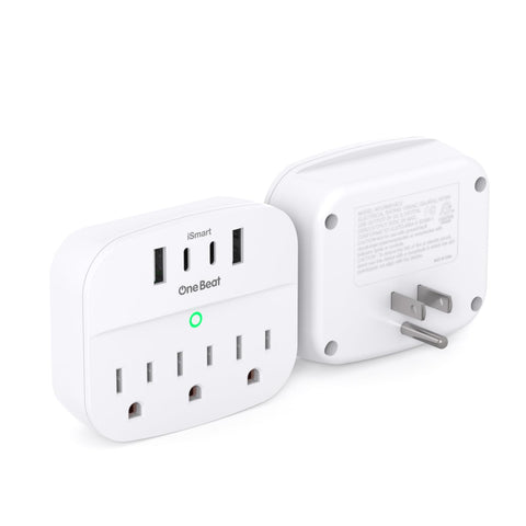 One Beat cruise outlet with three outlets and four USB ports for travel charging