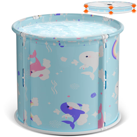 Onebook portable bathtub foldable for indoor or outdoor use with easy storage.