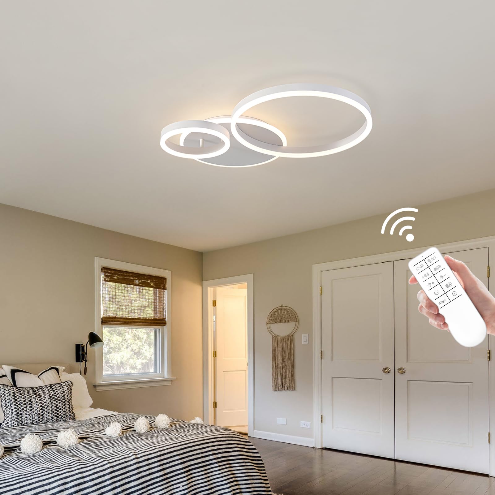 O'NEELDY acrylic shade reduces glare for comfortable daytime and night use.
