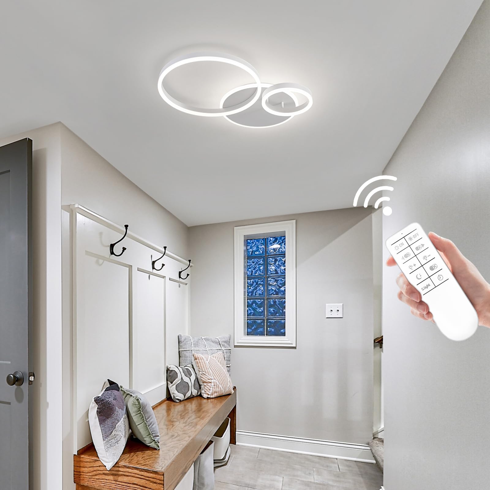 O'NEELDY glare-free lighting safeguards eye comfort during extended use.