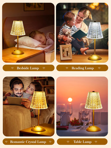 One Fire vintage brass lamp with gold texture adds versatile decor
