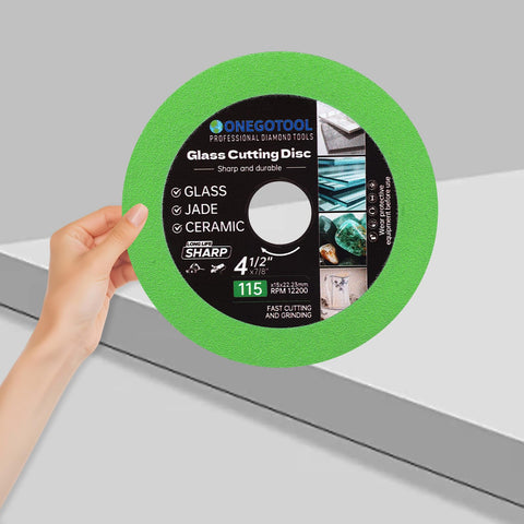 ONEGOTOOL diamond blade for ceramics offers smooth edges and minimal breakage.