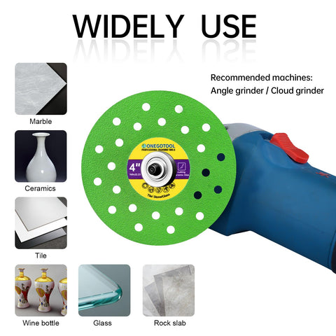 ONEGOTOOL ultrathin kerf diamond blade minimizes kerf width for precise, efficient cuts.