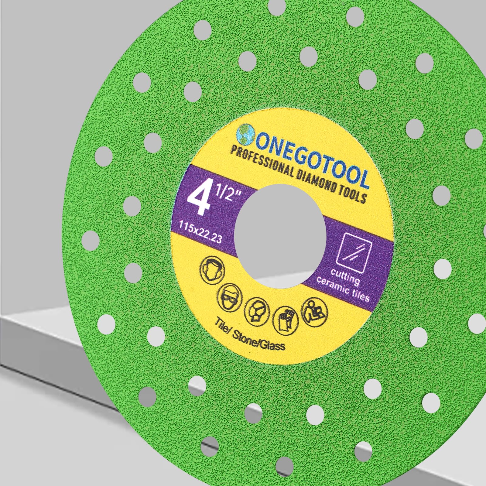 ONEGOTOOL ergonomic blade design reduces fatigue during long jobs.