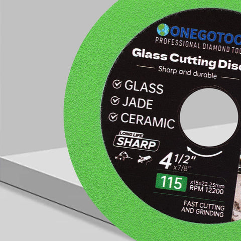 ONEGOTOOL integrally formed disc enhances safety by minimizing splintering