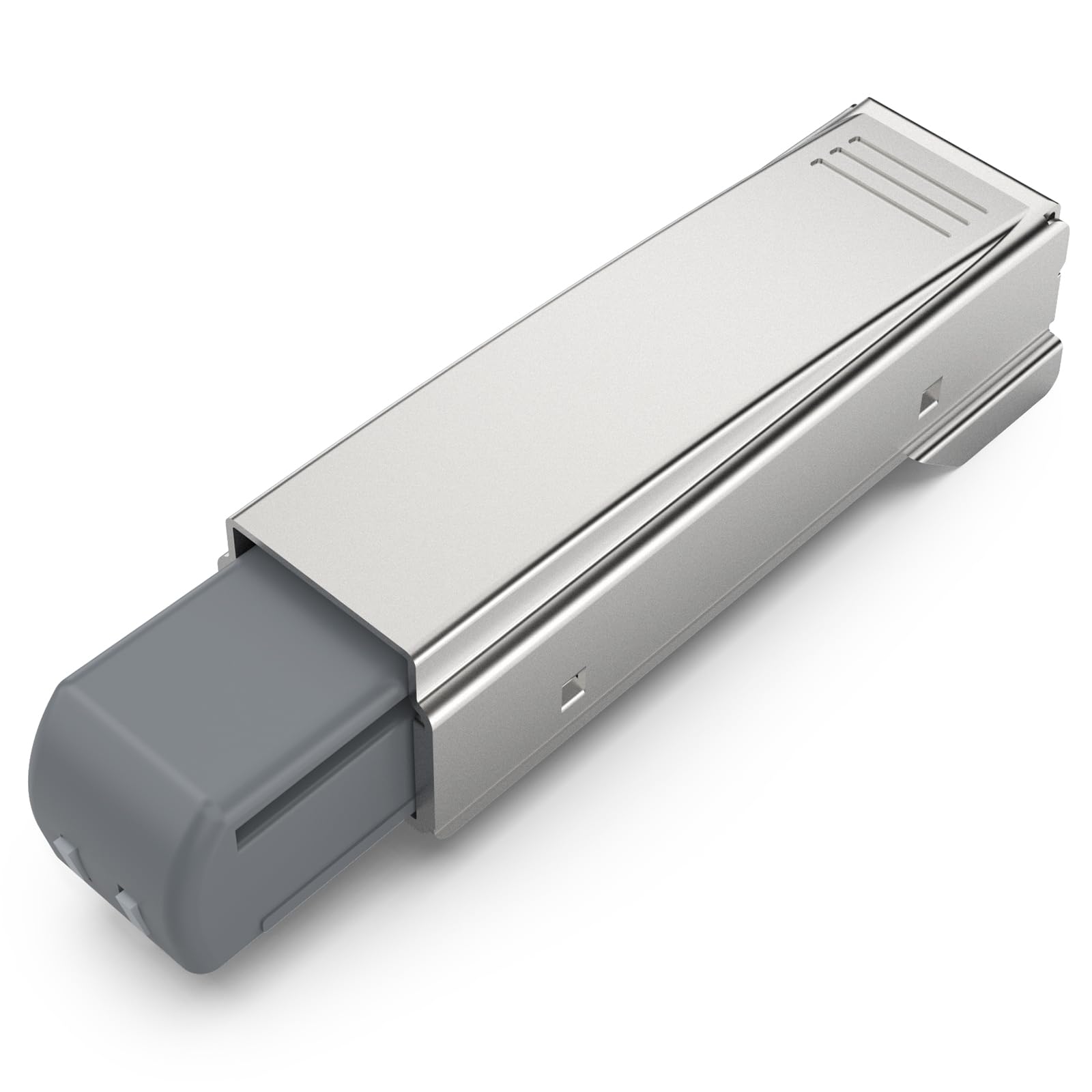 Onemake soft-close damper for full-overlay hinges delivers quiet, smooth closing.