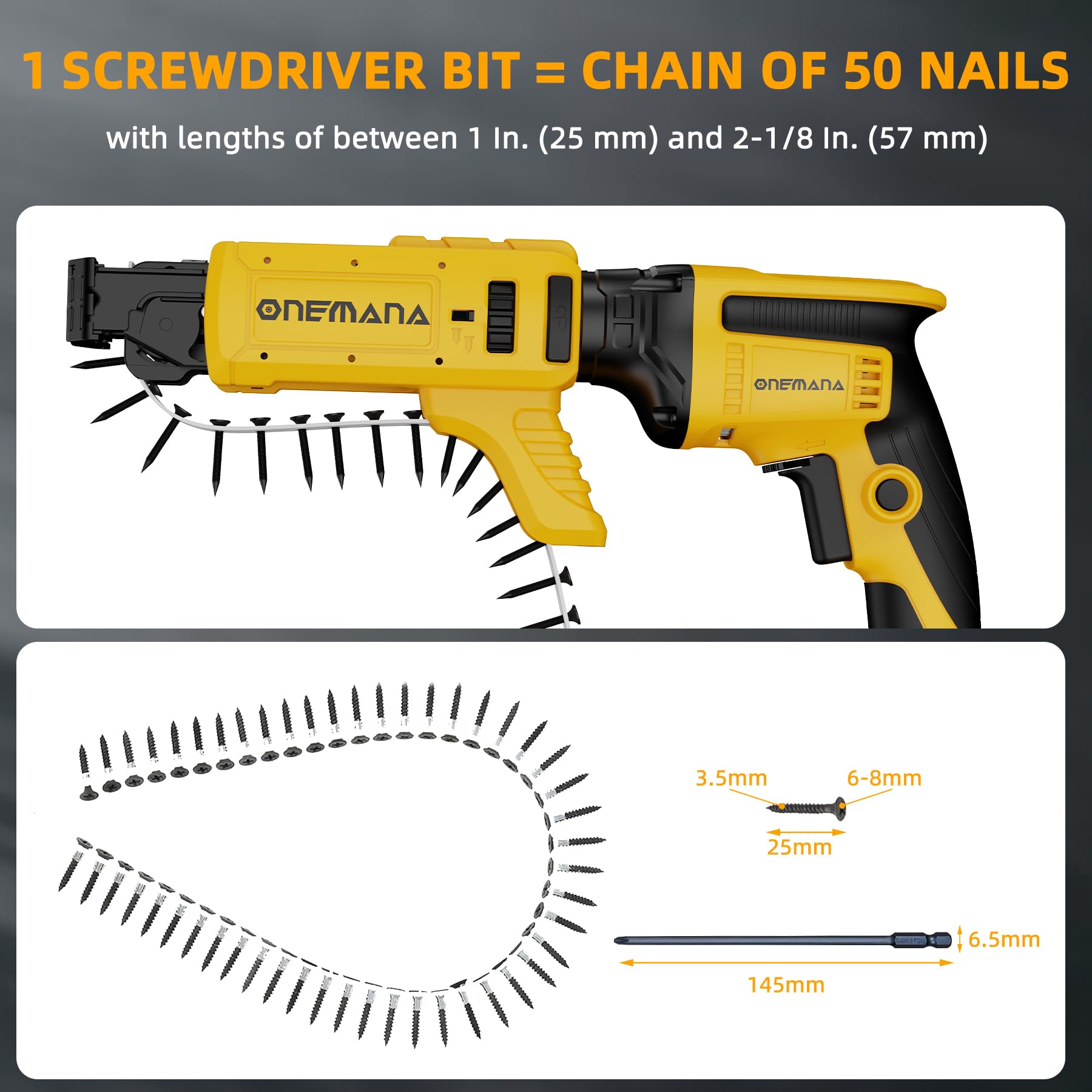 ONEMANA fits DeWalt DCF620B for reliable, consistent screw driving