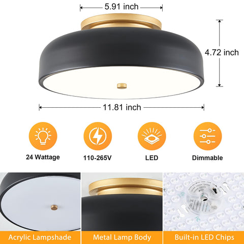 ONESMING dimmable brightness from 10 to 100 percent for flexible use