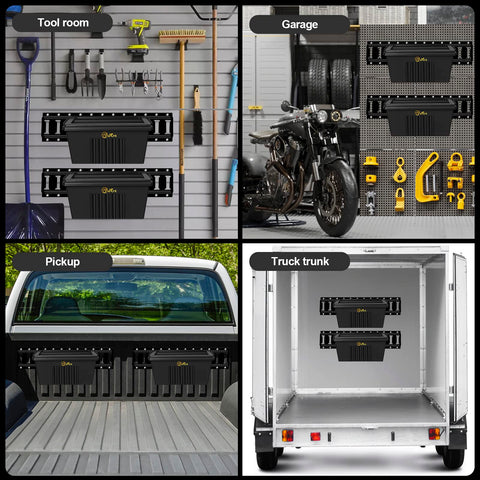 Onesnt 2-pack e-track basket spring clip system for easy transfer