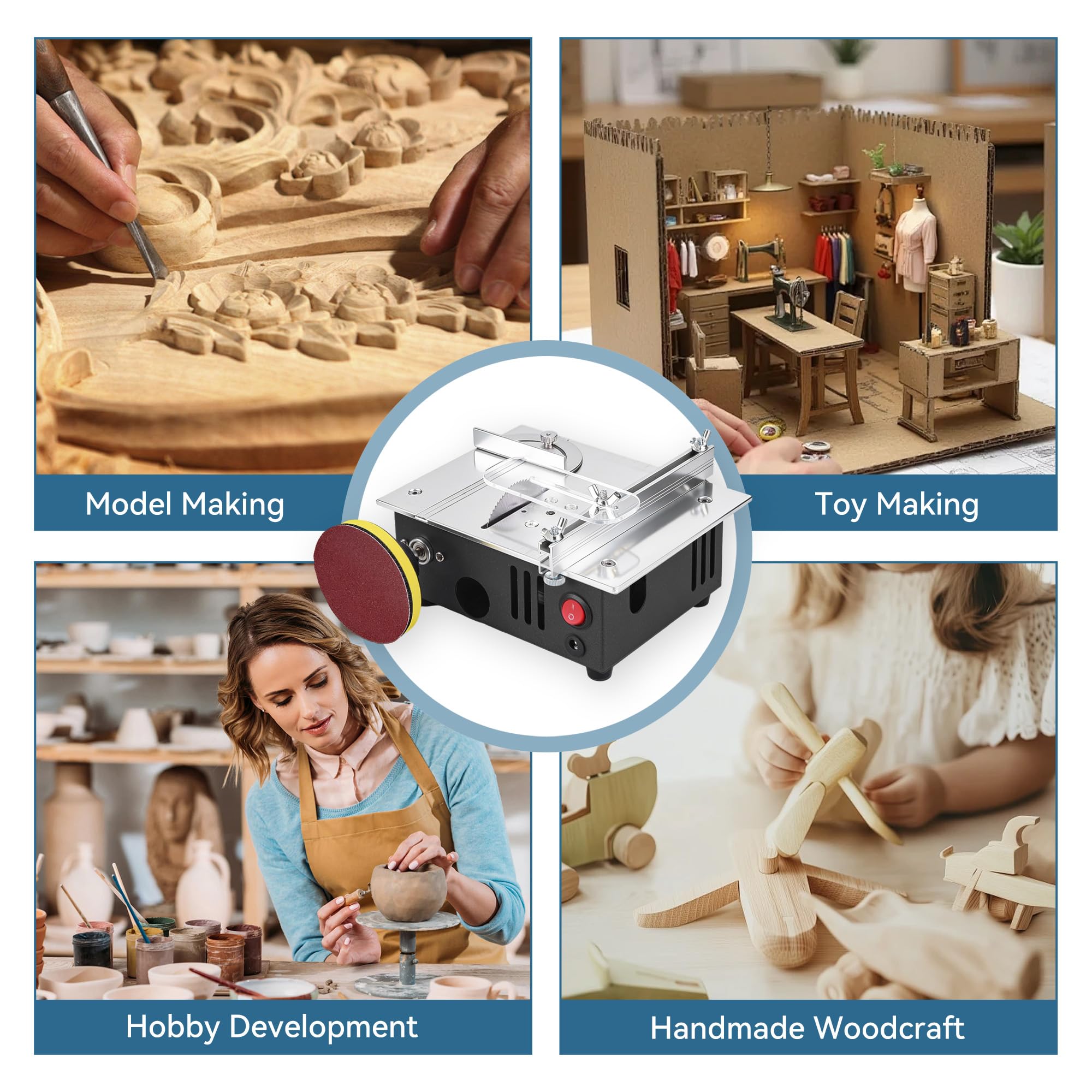 ONEVAN 135-piece accessories kit expands crafting options for cutting, grinding, engraving and drilling.